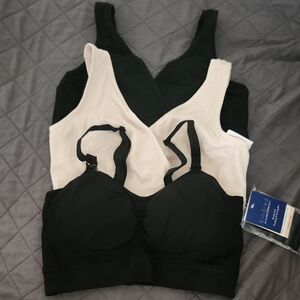 Kindred Bravely Black nursing and pumping bra